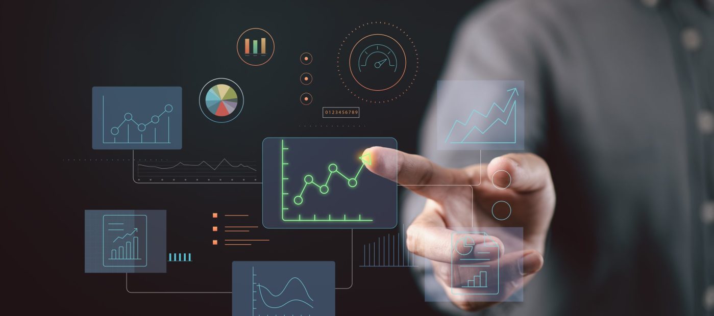 Interactive data visualization for real-time performance analysis and insights.